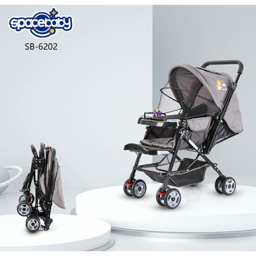 Baby Stroller SB 6202 Spacebaby SB6212 Bisa Hadap Ibu Reversible Kereta Bayi Space Baby sb214, sb6055 terbaru