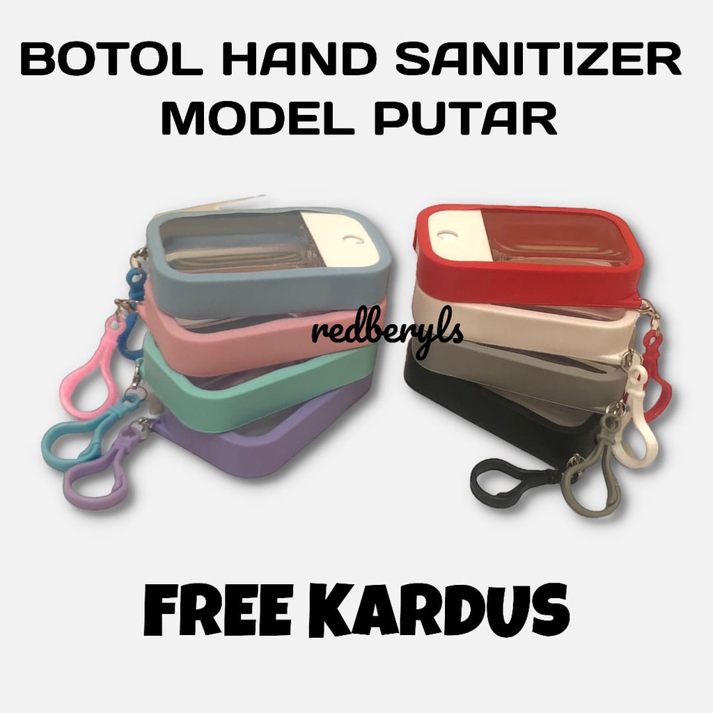 Botol Pocket Spray Hand Sanitizer Model Putar Gen 2 - 50ml