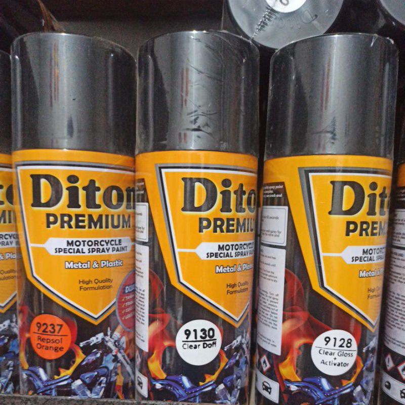 DITON PREMIUM 400 CC WARNA STANDAR BLACK/BLACK DOP/CLEAR/WHITE/SILVER