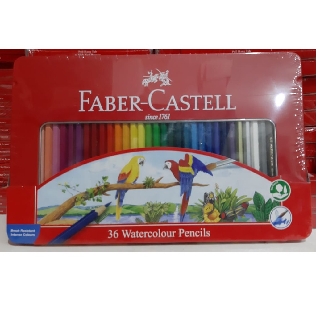 

Faber-Castell Watercolor pencils in tin case 36L