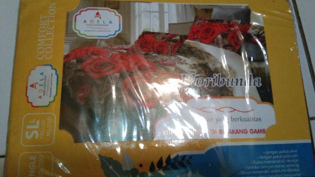 Rc Termurrah Bahan Dispers Tidak Luntur Sprei Adela 120×200 Cm
