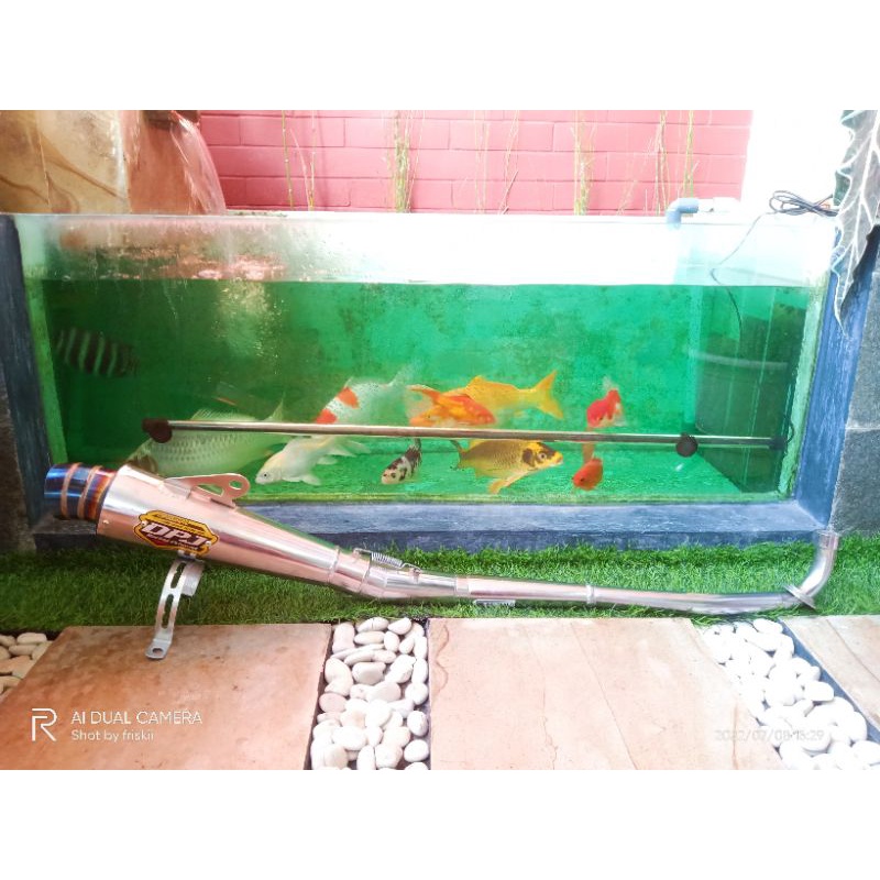 knalpot DPJ supra kharisma jupiter smash revo astrea vega