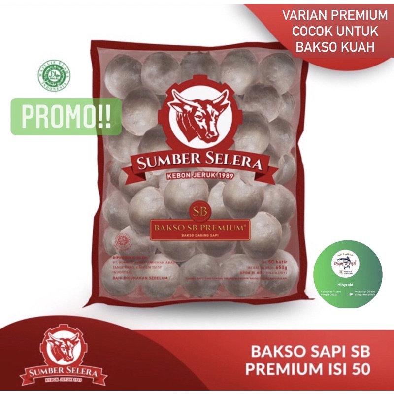 

BAKSO SAPI SUMBER SELERA PREMIUM / BAKSO SAPI HALAL ISI 25PCS / 50PCS