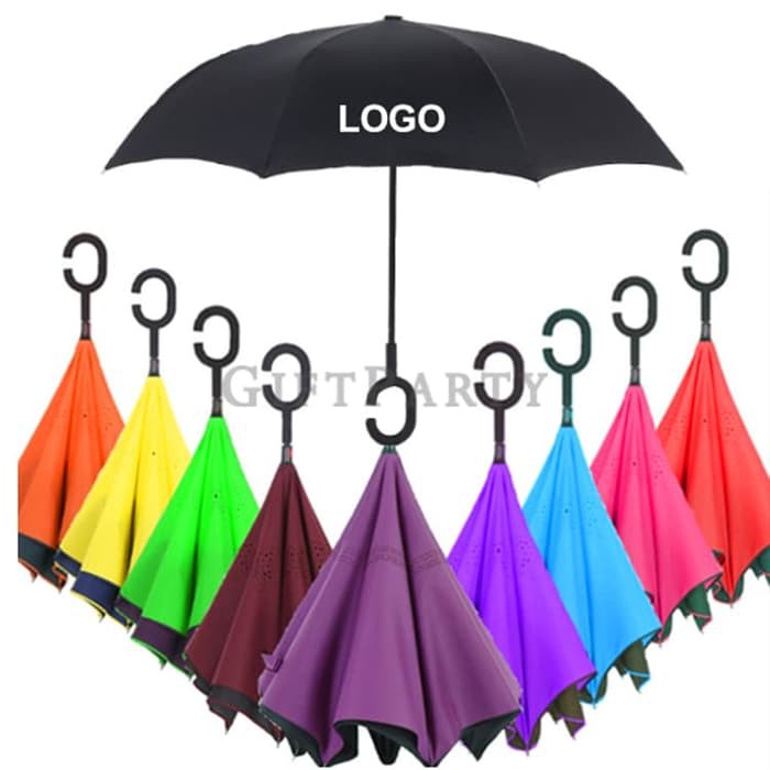 Promo Payung Terbalik Kazbrella / Peralatan Hujan A dmo798ibA95pm