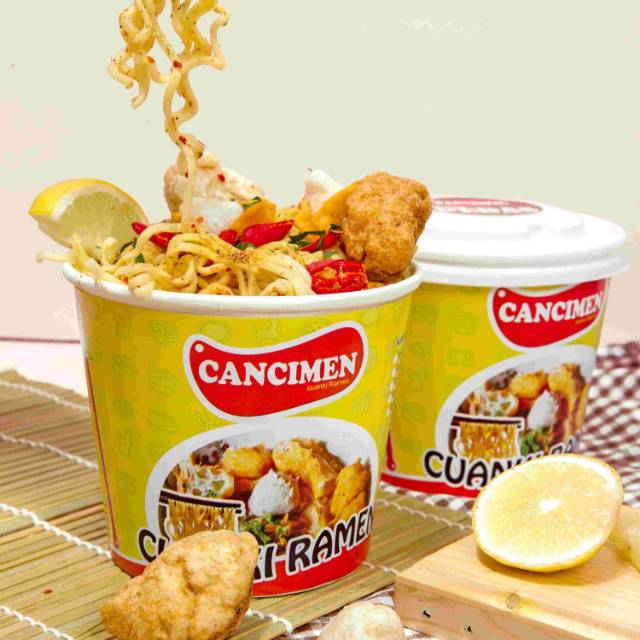 

Cancimen cuanki ramen rasa pedas-cuanki pedas