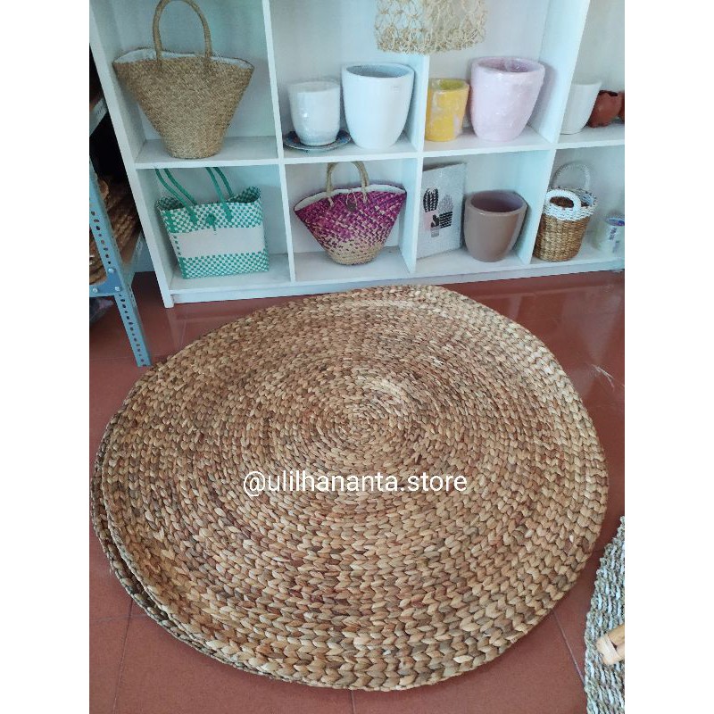 rug enceng gondok  diameter 120cm