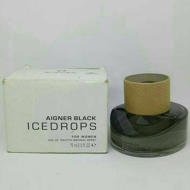 PARFUM AIGNER BLACK ICEDROP TESTER FOR WOMAN EDT 75ML