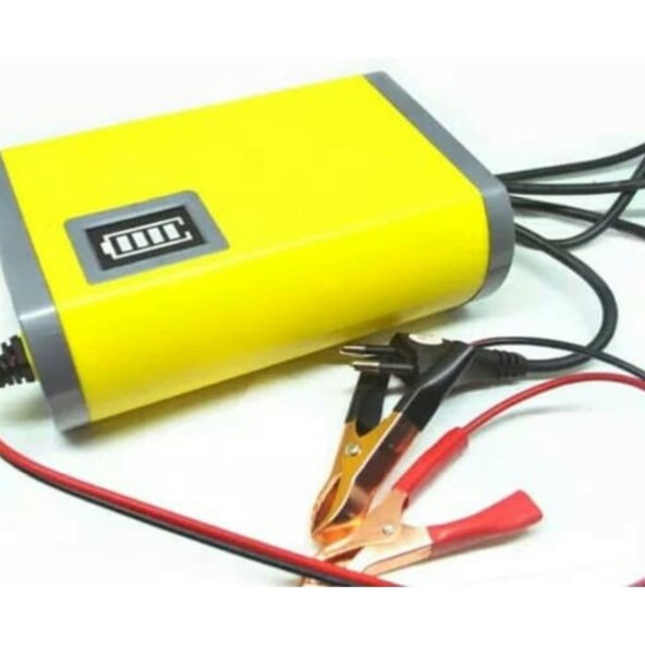 Charger Aki MObil Motor Sunpro 12V 6A Battery Charger High Quality