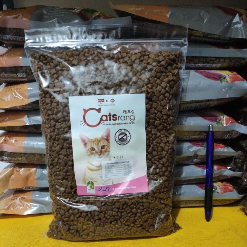 Catsrang All Life Stages Repack 1kg 1 kg Makanan Kucing Age Semua Umur