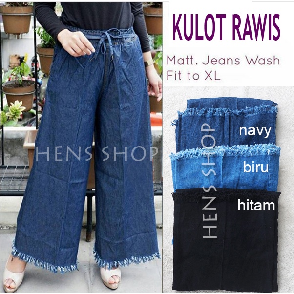 KULOT RAWIS / KULOT RUMBAI XL DAN JUMBO XXXL