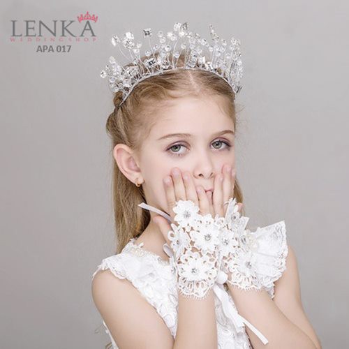 [BISA COD] GIRL CROWN MAHKOTA TIARA ANAK AKSESORIS PESTA PARTY APA017