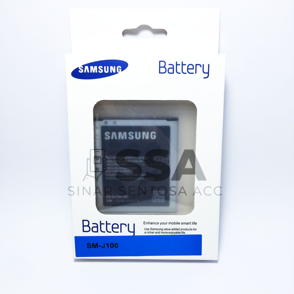 Baterai Original 100% Samsung Galaxy J1 J100 J1 2015 EB-BJ100CBE J100CBE Batrai Batre HP Garansi Ori