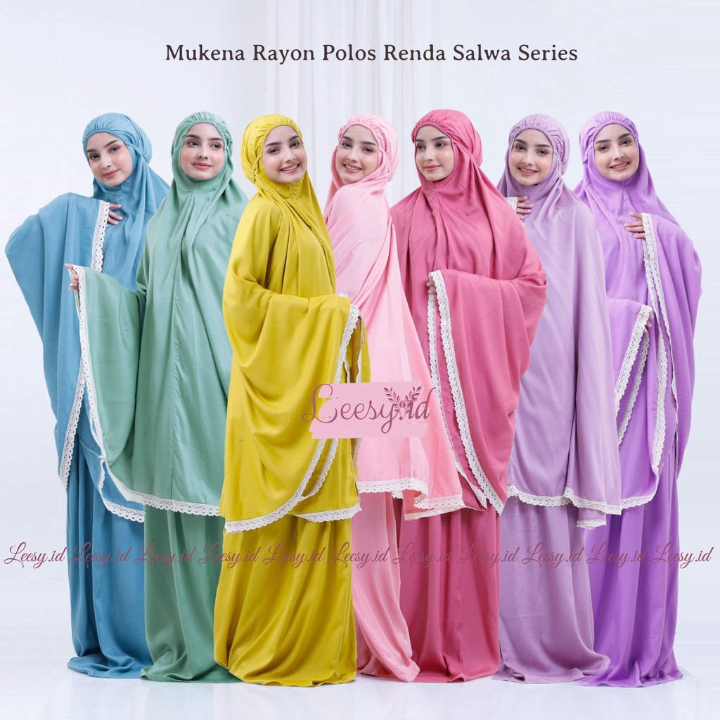 Jumuna - Mukena Dewasa Rayon Renda Salwa