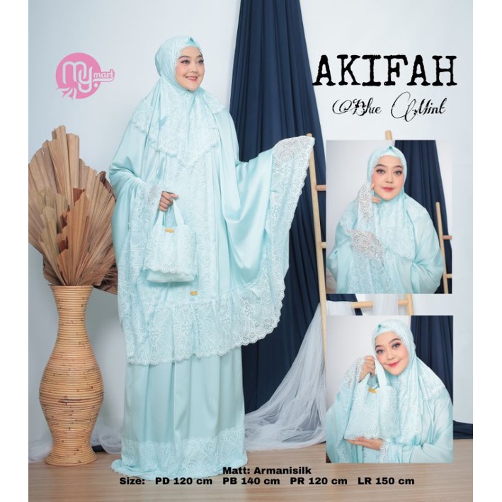 mymart mukena armanisilk akifah ciput