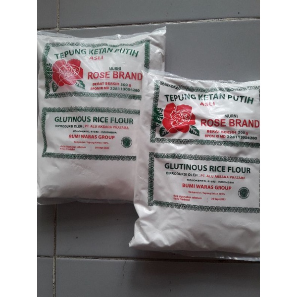 

Tepung Ketan Rose Brand 500gr