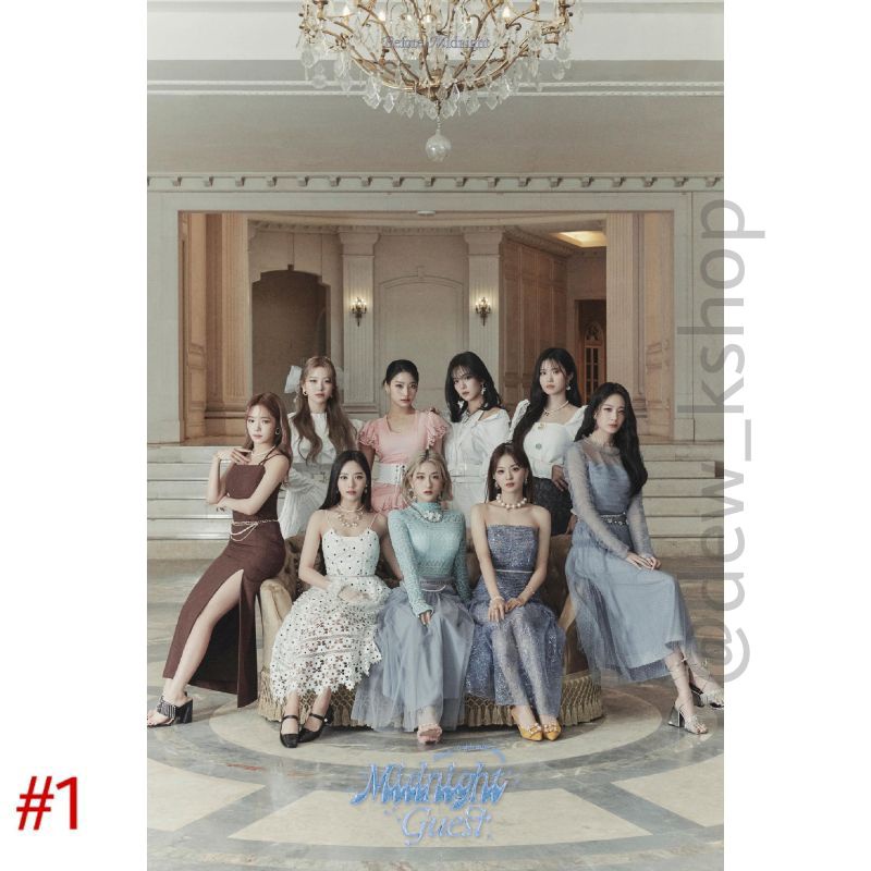 POSTER fromis_9 - [Midnight Guest] 'Before Midnight' Concept Photo