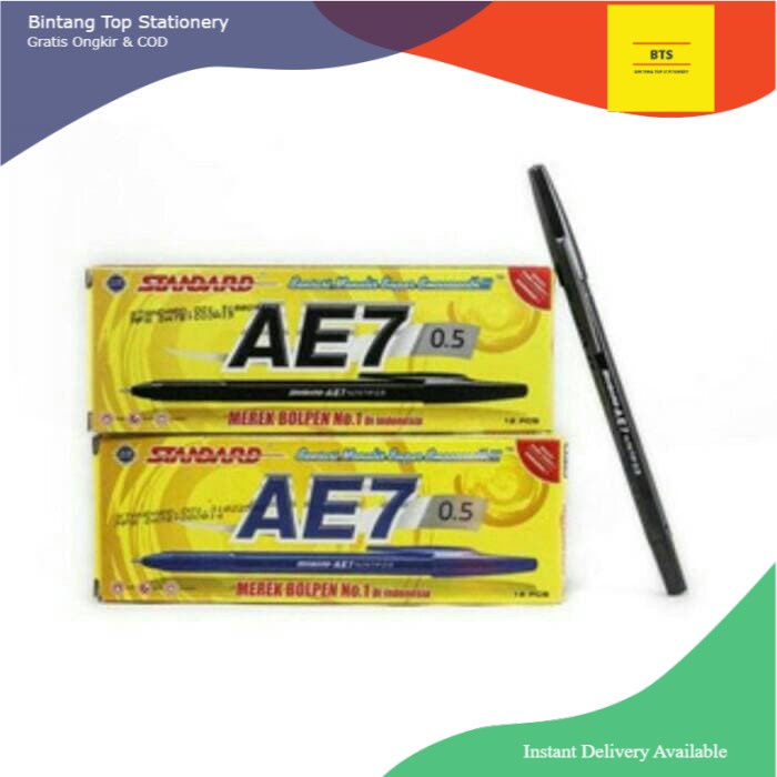 

[BTS] Pulpen / ballpoint STANDARD AE7