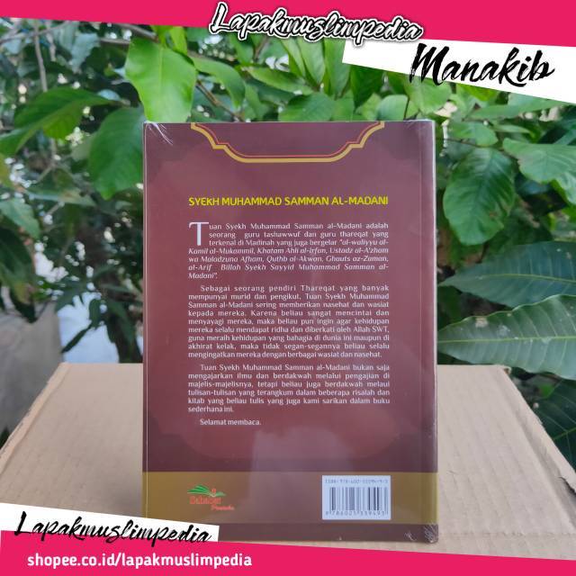 Buku Manakib Riwayat Hidup Syekh Muhammad Samman Al Madani Shopee Indonesia
