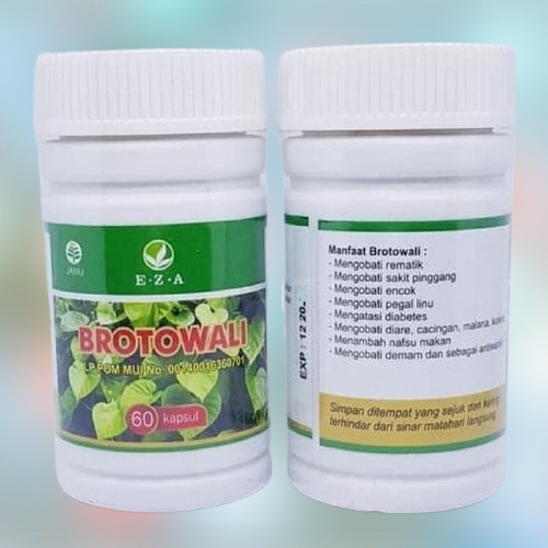 

Kapsul Brotowali Atasi Asam Urat, Diabetes, Diare isi 60 Kpsl Original 100%