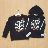 Hoodie anak branded Cat&Jack glow in the dark 1-5 T