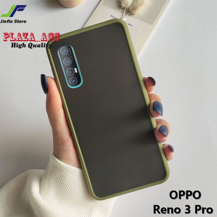 Case Oppo Reno 3 Pro - Casing Oppo Reno 3 Pro Case Matte Cover