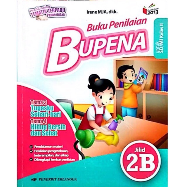 Buku Penilaian Bupena kelas 2B SD MI