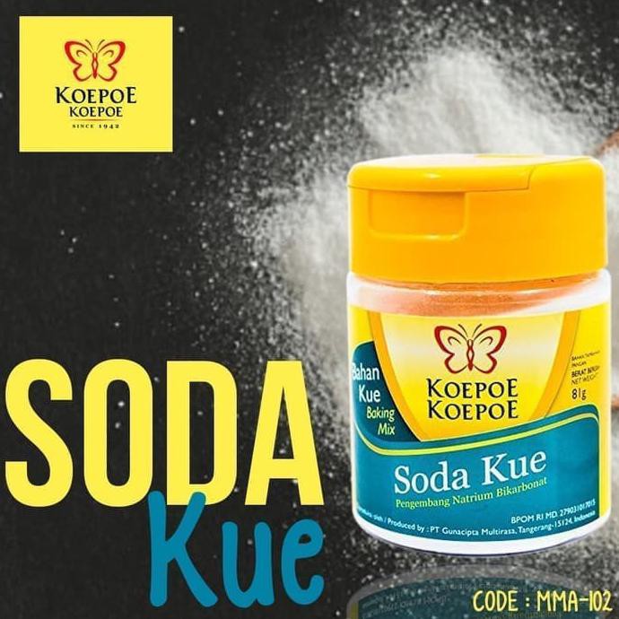 

SODA KUE KOEPOE KOEPOE 81 g (BAKING SODA) FREE ONGKIR Kode 934