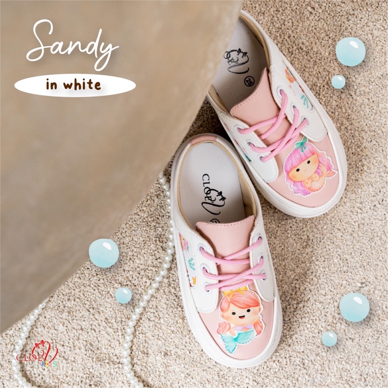 CLOEVKIDS - Sandy Size 22-35 Sepatu Sandal Anak Perempuan - Mermaid Series