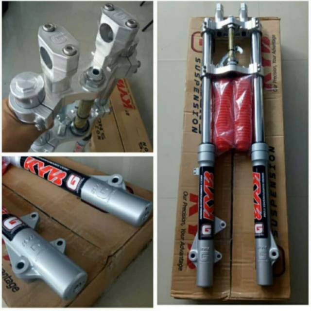 TELE GORDON 41MM ORIGINAL. SHOCKBREAKER DEPAN GORDONS KLX CRF YZ KTM HUSQVARNA BEBEK MODIFIKASI