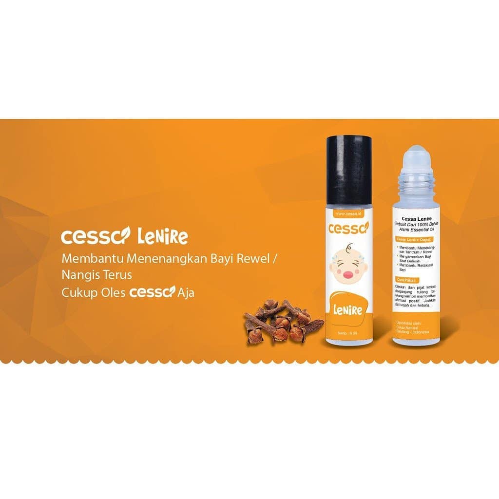Cessa Lenire 8 ml - Essential Oil untuk Bayi Rewel