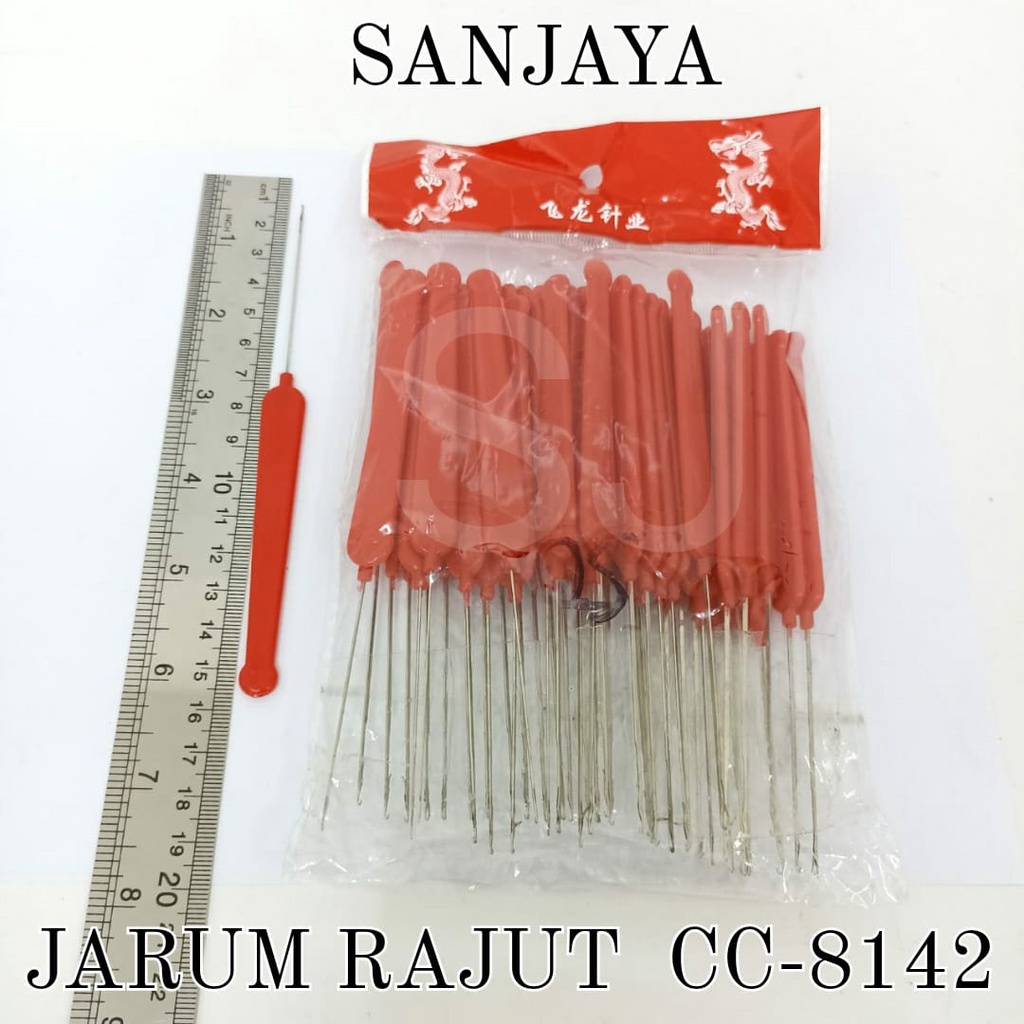 JARUM RAJUT / CROCHET HOOK / KNITTING NEEDLES / HAKKEN / HAKPEN / ALAT RAJUT ALUMINIUM / JARUM RAJUT CC-8142 MRH