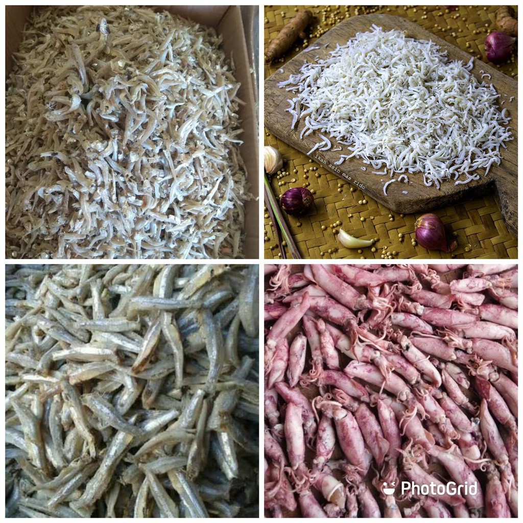 Teri Medan Cumi Asin Teri Jengki Teri Lampung