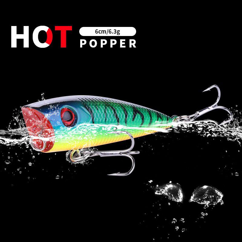 ( AG5 ) Umpan popper floating 6 cm / 6.3 gram