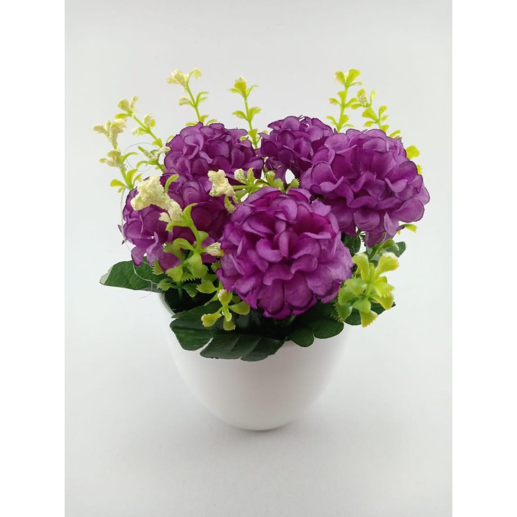 COD BUNGA PLASTIK BUNGA PAJANGAN IMITASI BUNGA ARTIFISIAL BUNGA DANDELION TANAMAN HIAS BR2219-UNGU