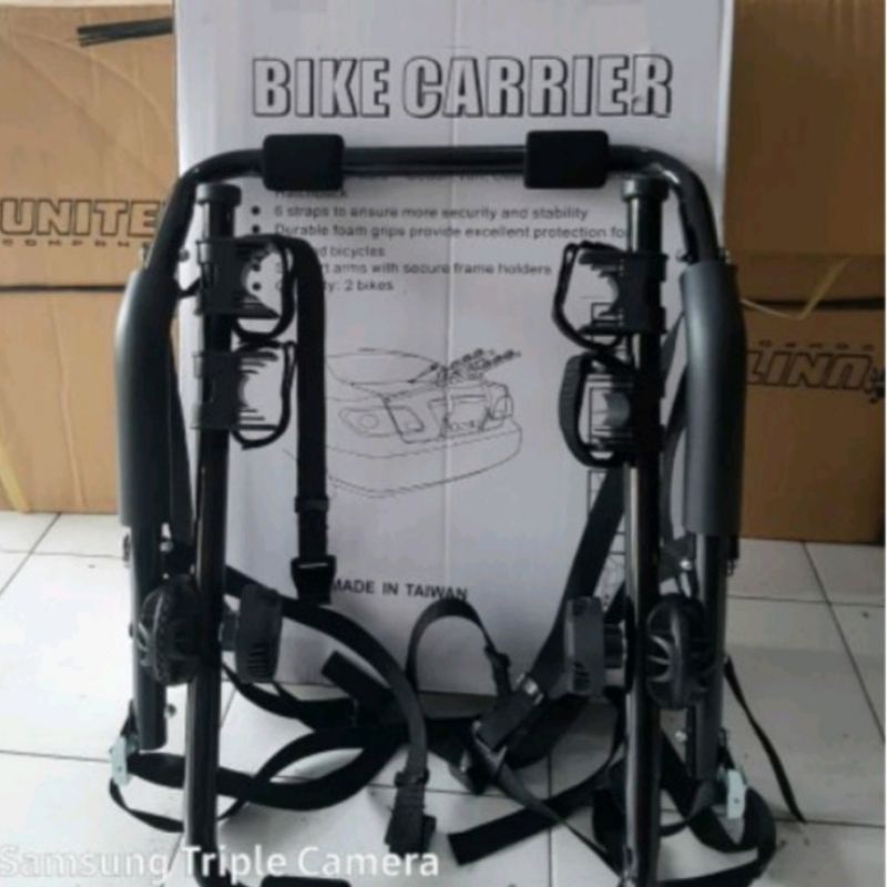 Bike carrier rak gantungan sepeda bagasi mobil | alat untuk membawa sepeda di mobil