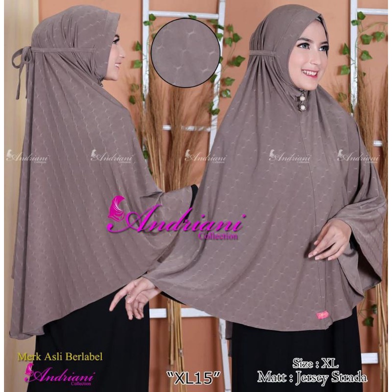 HIJAB INSTAN JERSEY STRADA ORI ANDRIANI