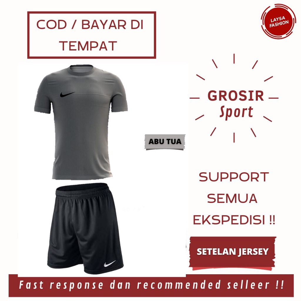 COD SETELAN STELAN JERSEY POLOS 2 IN 1 STELAN SETELAN OLAHARAGA ATASAN + CELANA RUNNING DRYFIT DRIFIT BAJU STELAN KAOS OLAHRAGA KAOS BOLA KAOS FUTSAL KAOS SERAGAM TEAM LOGO NIKE HITAM POLOSAN KAOS TIM OLAHRAGA FUTSAL BAHAN DRYFIT DRIFIT TERMURAH BANDUNG