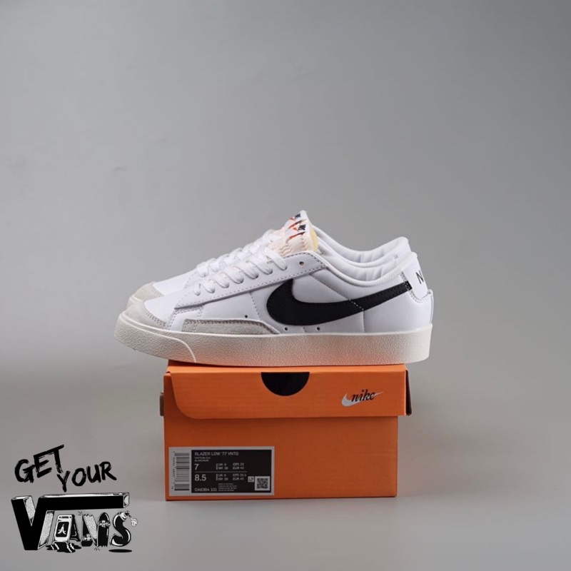 Nike Blazer Vintage 77 Low White black 1000% Original Bnib