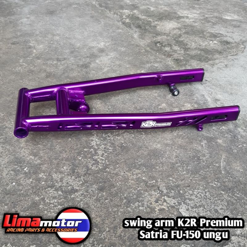 Swing arm K2R KAWAHARA Satria FU 150 bonus bosh arm dan karet rantai