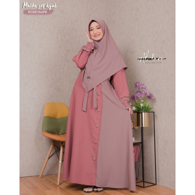 MALIKA set hijab ORI by AL FARO COLLECTION