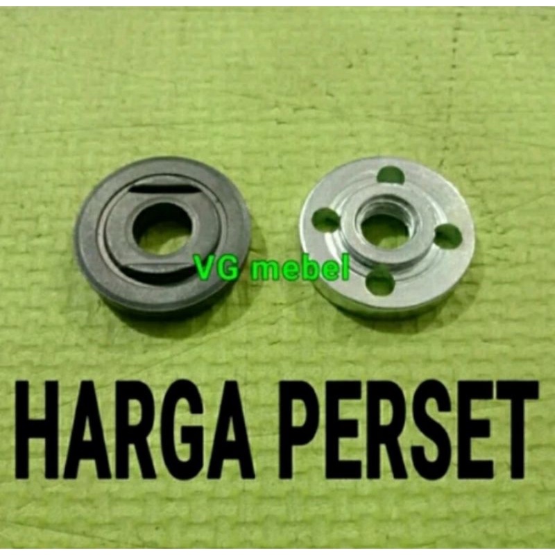 Ring mur pengunci gerinda tangan - Mur penjepit gurinda - Inner outer