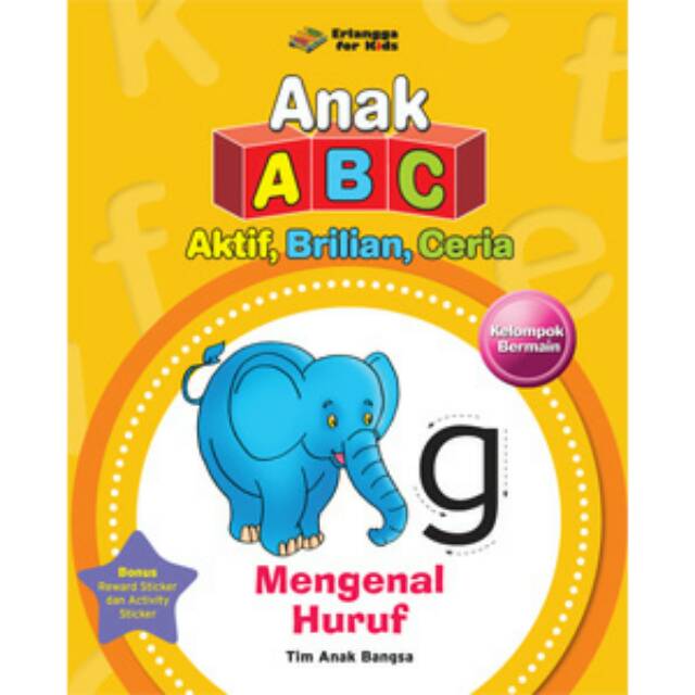 BUKU ERLANGGA ABC MENGENAL HURUF/REVISI /01090261