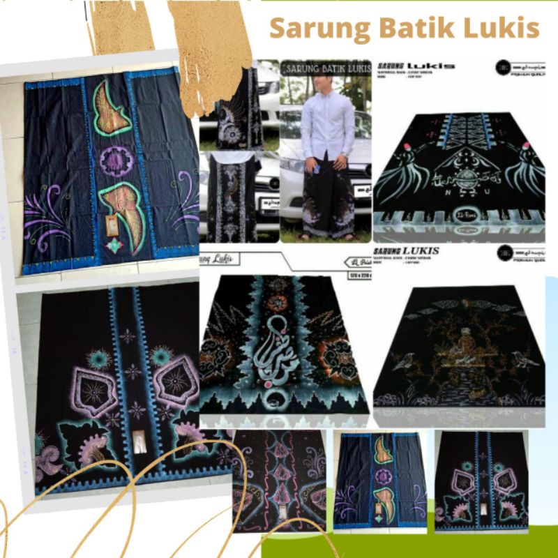 Sarung batik Lukis Asli Pekalongan || Elrumi | Mahda