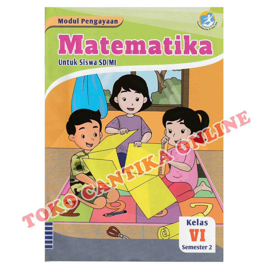 Buku Lks Matematika Kelas 6 Sd Semester 2 Kurikulum 2013 Cover Terbaru Permendikbud Terbaru Shopee Indonesia