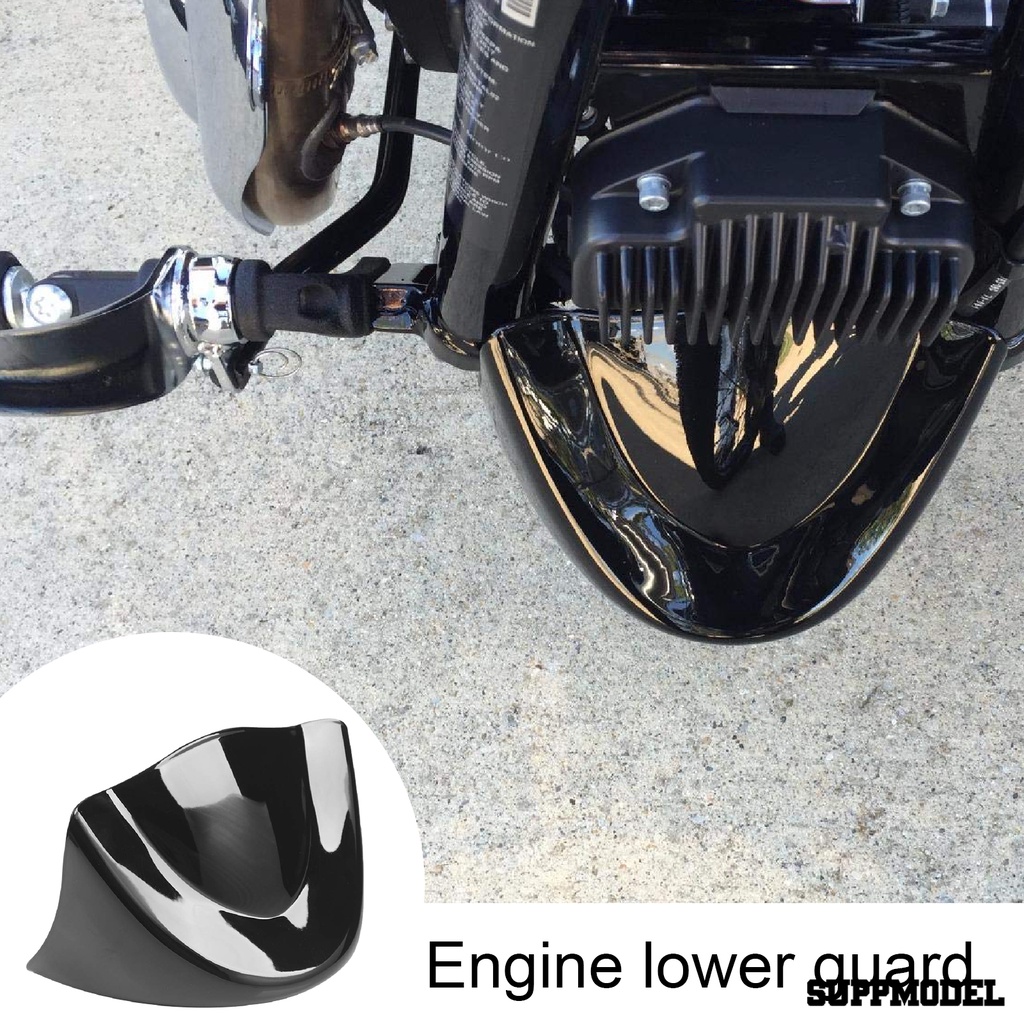 Spm Pelindung Dagu Bawah Mesin Mobil Warna Hitam Glossy Untuk Fxdl Fxd Fxdb 06-17