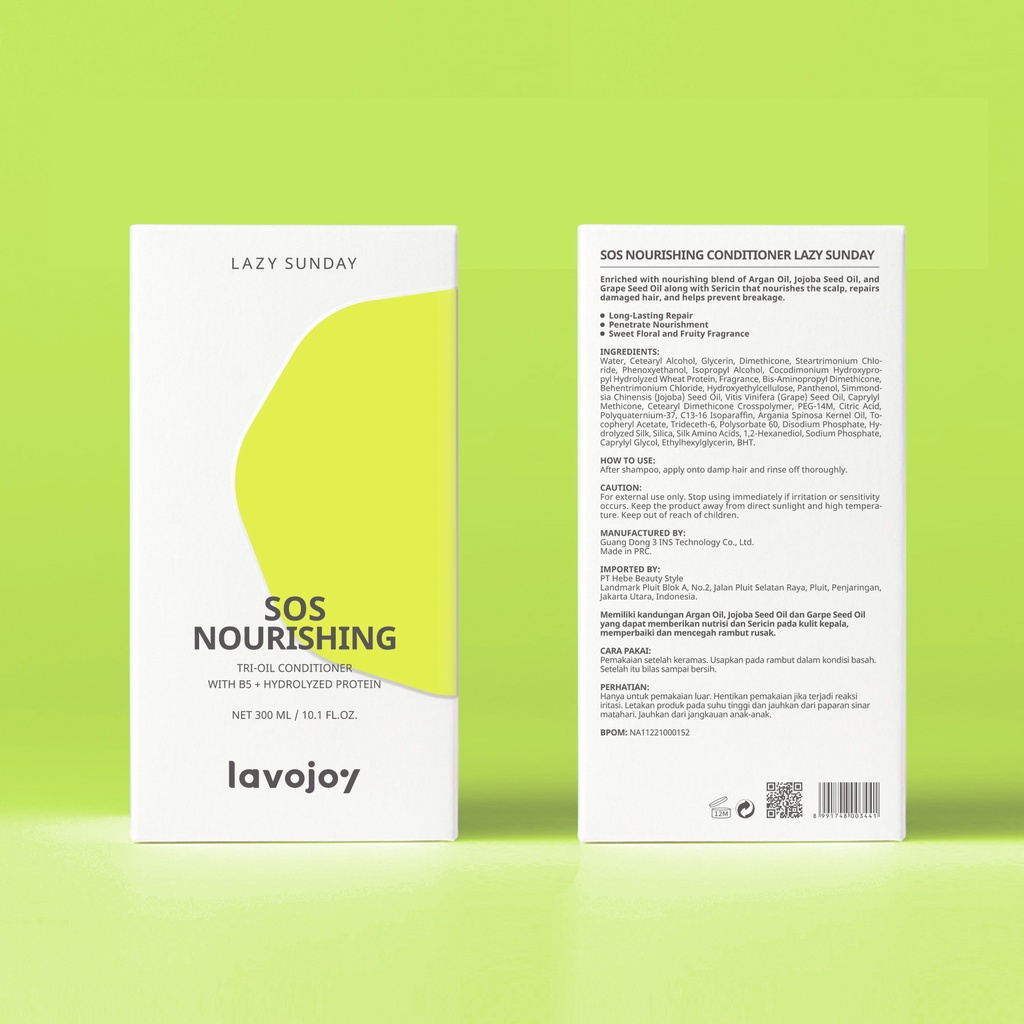 Lavojoy SOS Nourishing Conditioner Lazy Sunday - 30ml