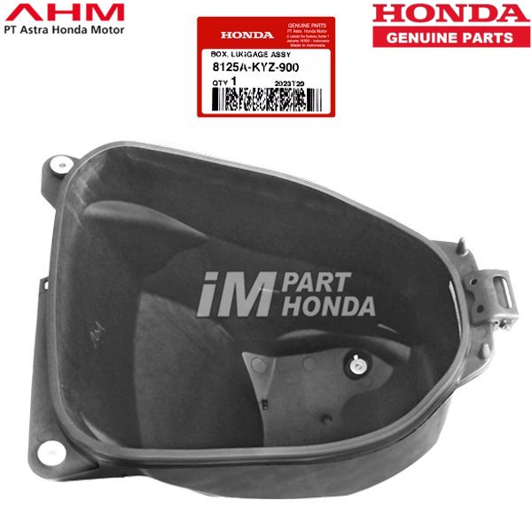 MURAH box luggage bagasi bawah jok supra x 125 HELM IN 8125a-KYZ-900 8125akyz900 JAMINAN 100% ORI AH