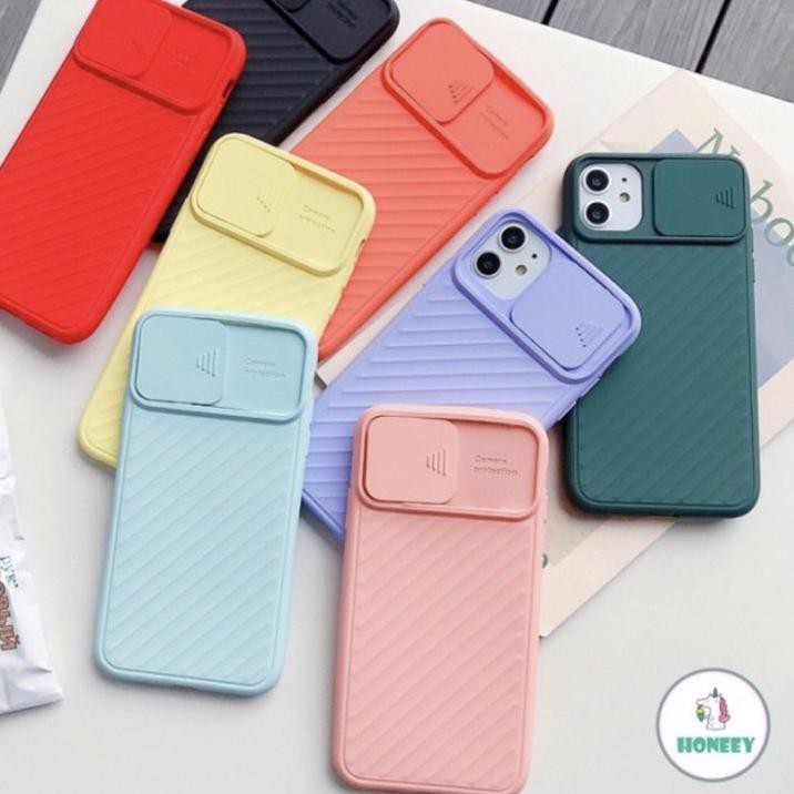 ((TOP Seller)) SOFTCASE CAMSHIELD SLIDE PENUTUP KAMERA BELAKANG IPHONE 11/11 PRO/11PRO MAX/12 （＾＾*)