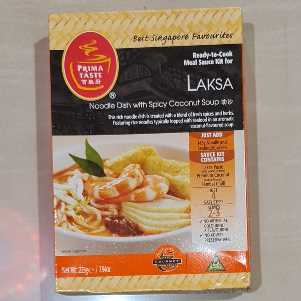 

Bumbu Prima Taste Laksa Noodle Dish With Spicy Coconut Soup 225 Gram