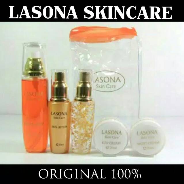 Paket Cream Lasona Skincare Original 100 Asli Shopee Indonesia